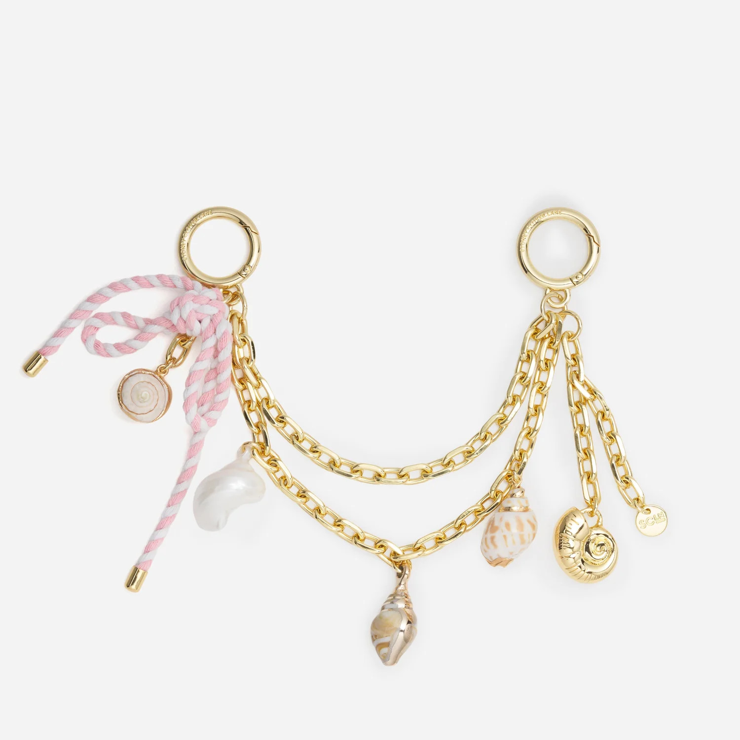 Mallorca She Sells Sea Shells Bag Chain | Stoney Clover Lane | Stoney Clover Lane