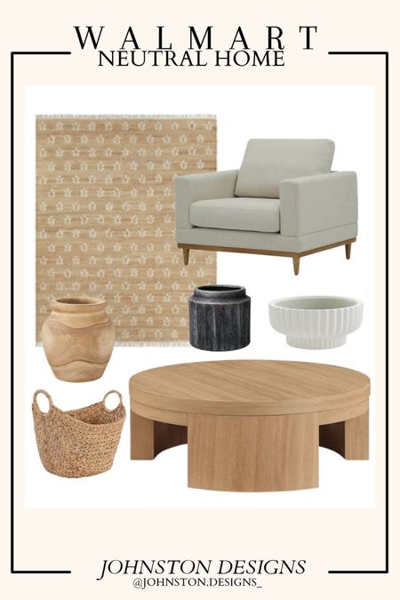 Neutral Home Finds From Walmart!

Loving all of these affordable
Finds 🤩

Coffee Table and Chair are both under $300 and then jute rug is so affordable too - under $130 for 5x7!

Affordable Home Finds | Walmart Home | Home Decor | Neutral Decor 

#LTKhome #LTKsalealert