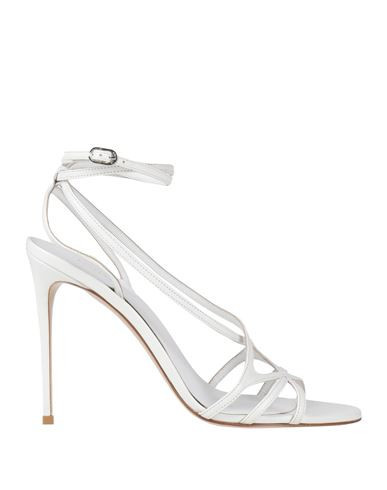 Le Silla Woman Sandals White Size 11.5 Leather | YOOX (US)