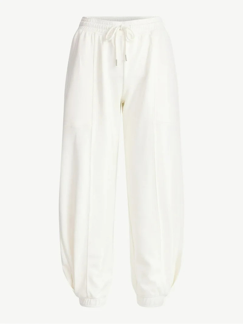 Scoop Women's and Women's Plus New Scubaknit Barrel Pants, Sizes XS-4X | Walmart (US)