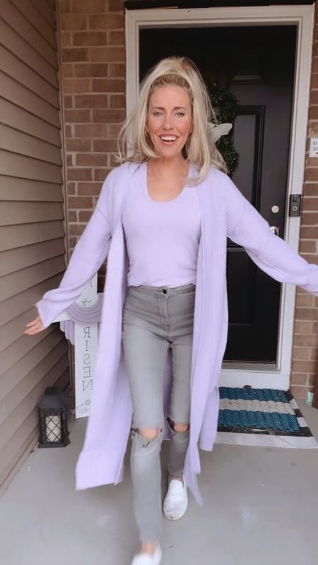 Summer affordable spring lilac purple sweater #ltksummer #affordablefind #amazoncreator