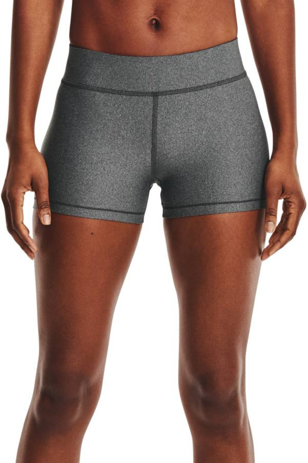 Under Armour Women's HeatGear Mid Rise 3” Shorts | Dick's Sporting Goods | Dick's Sporting Goods