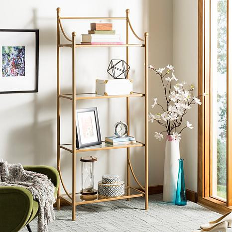 Safavieh Diana 4-Tier Etagere Shelf | HSN