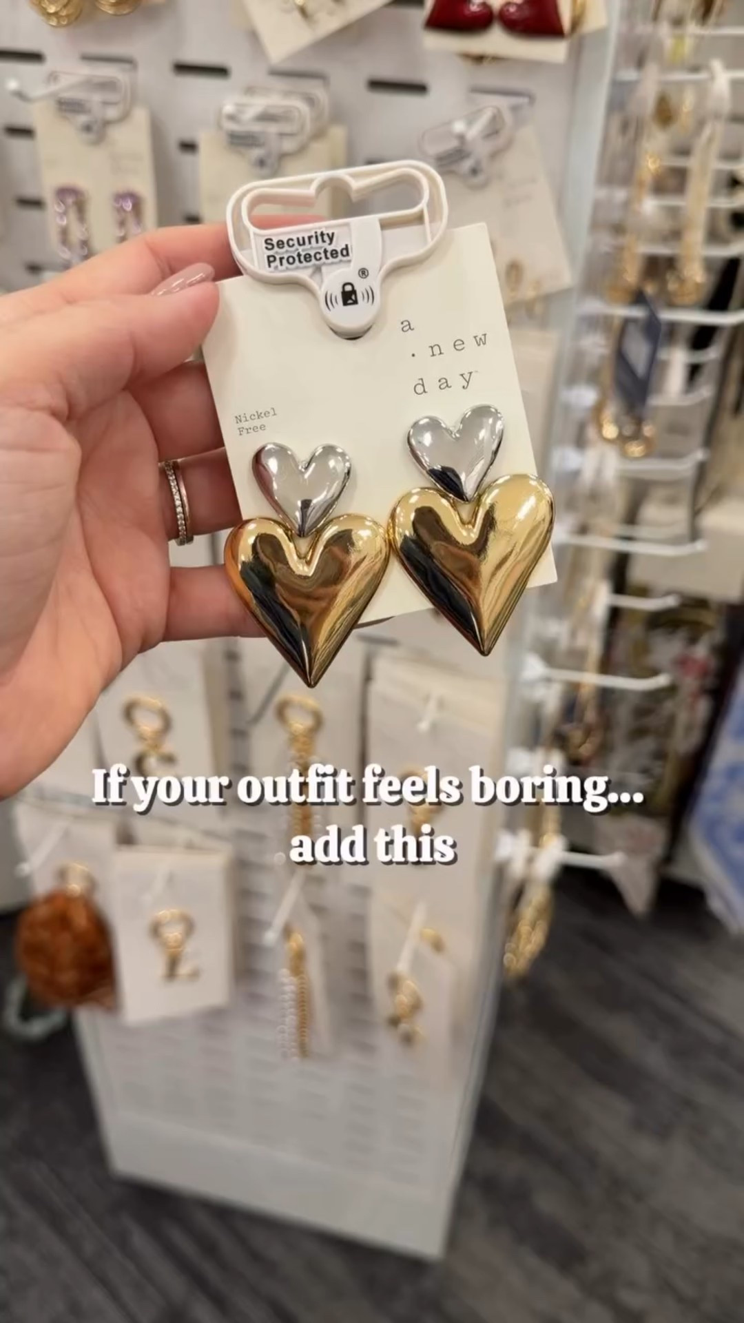 When you want something new without buying a whole new outfit… statement jewelry can completely change the look you already ✨ 

#TargetFinds #TargetStyle
#StatementJewelry #EverydayStyle
#AccessoryStyle