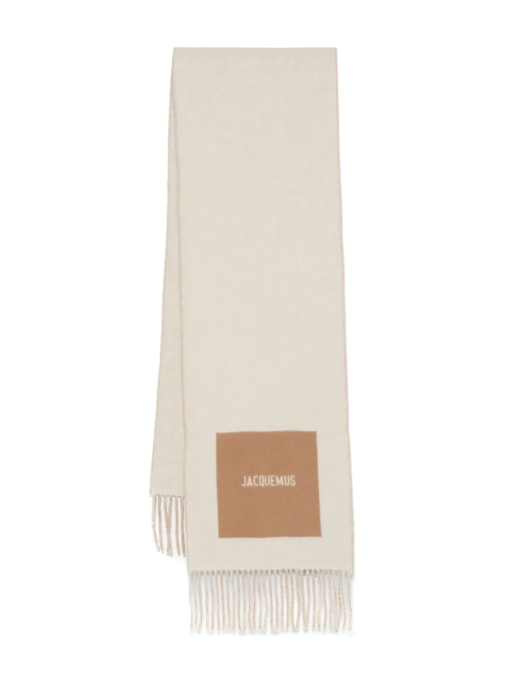 Jacquemus L'Echarpe Rond Carre Scarf | Neutrals | FARFETCH UK | Farfetch Global
