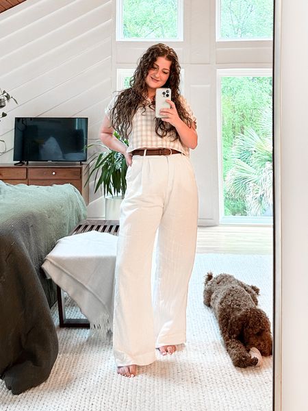 When you find the perfect WHITE LINEN PANTS, you share them!!!

#LTKFind #LTKunder100 #LTKworkwear