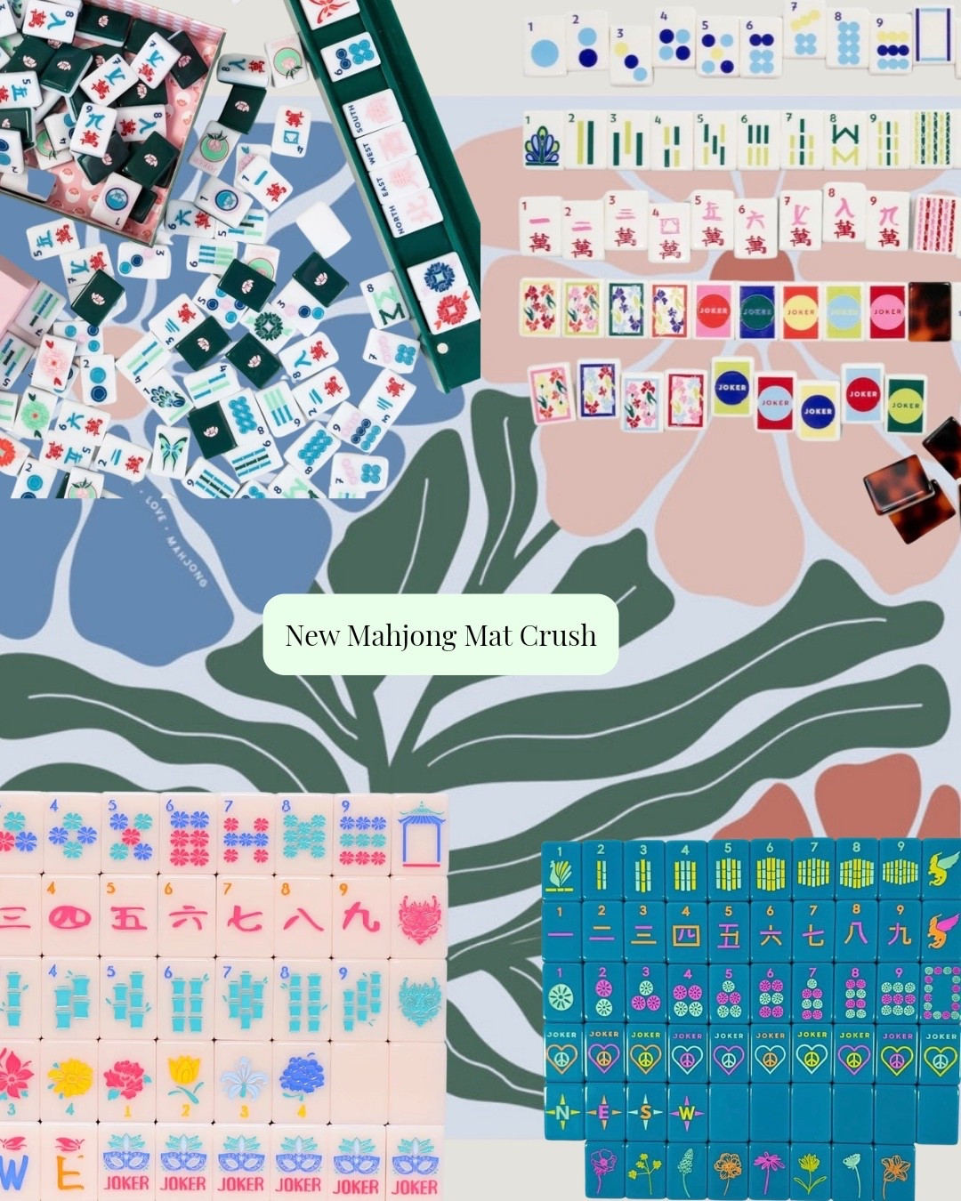 Have you seen the new @peacelovemahjong mahjong mat selection? So many good ones! Here’s how I convince myself it’s a NEED not a want! 😅

#LTKstorytime