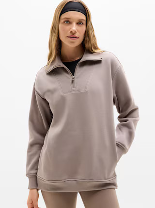 Cozy Karma 1/2 Zip Sweatshirt | Athleta