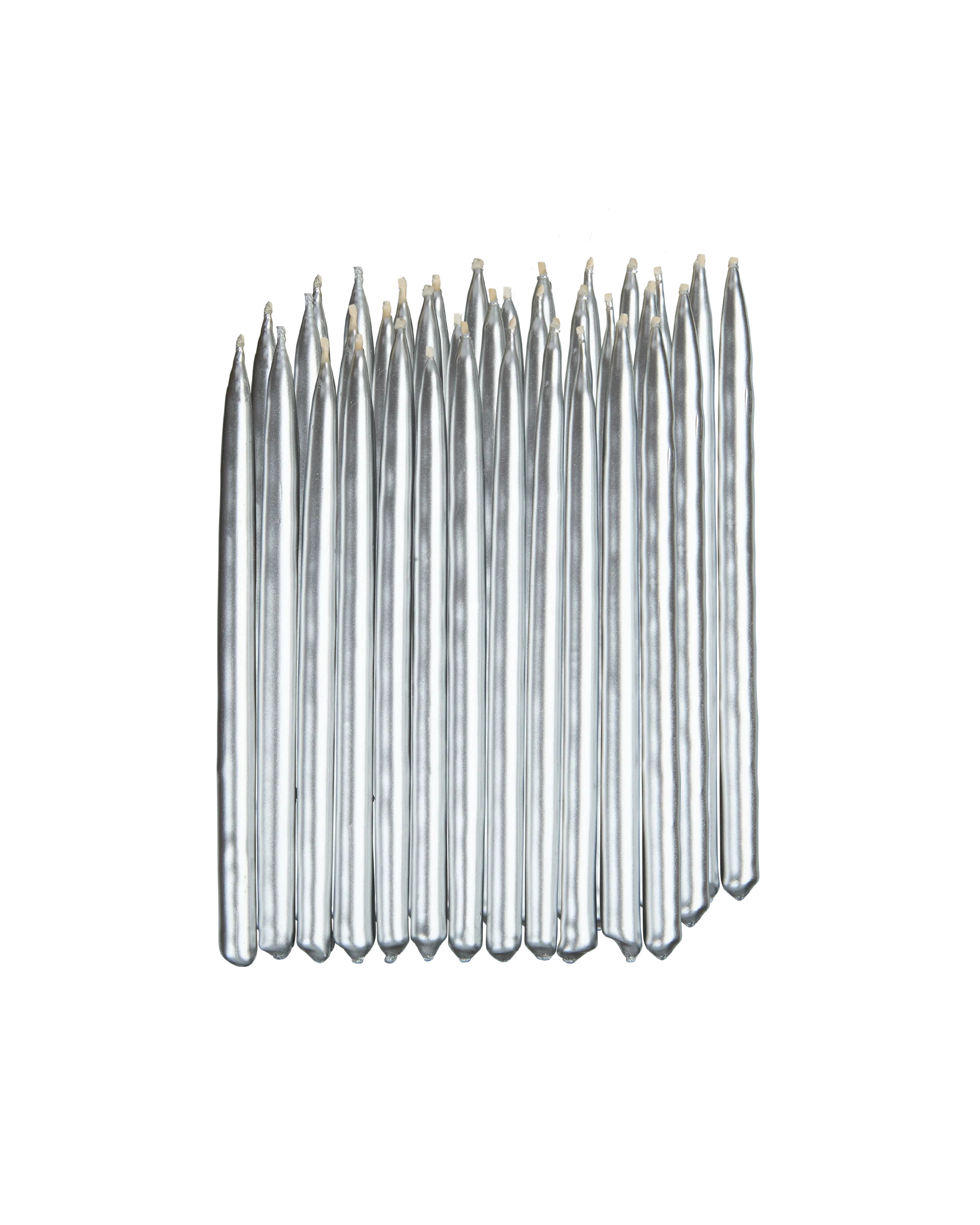 Silver Menorah Candles | Susan Alexandra