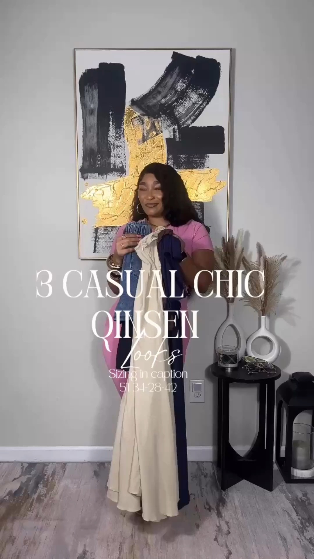 Here are 3 elevated casual looks based around a few of my fav Qinsen pieces! 
The tops are double lined , comfortable and non see through! Also…how cute is the lace neckline on this maxi dress?!
Denim skirt: Large
Everything else: 

#LTKSeasonal #LTKootd #LTKgrwm