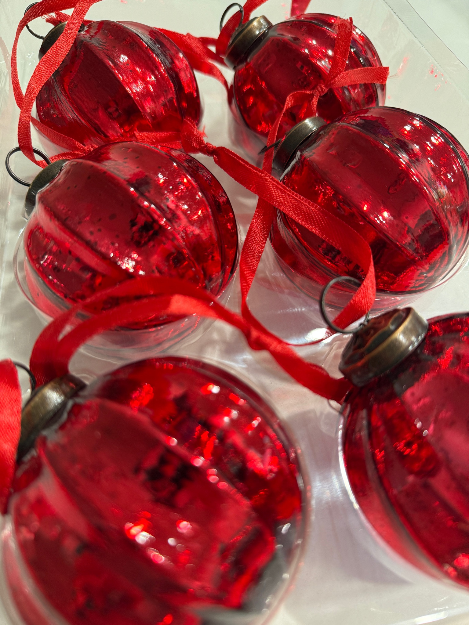 Affordable Mercury ornaments 🫶🏼

#LTKSeasonal #LTKHome #LTKHoliday