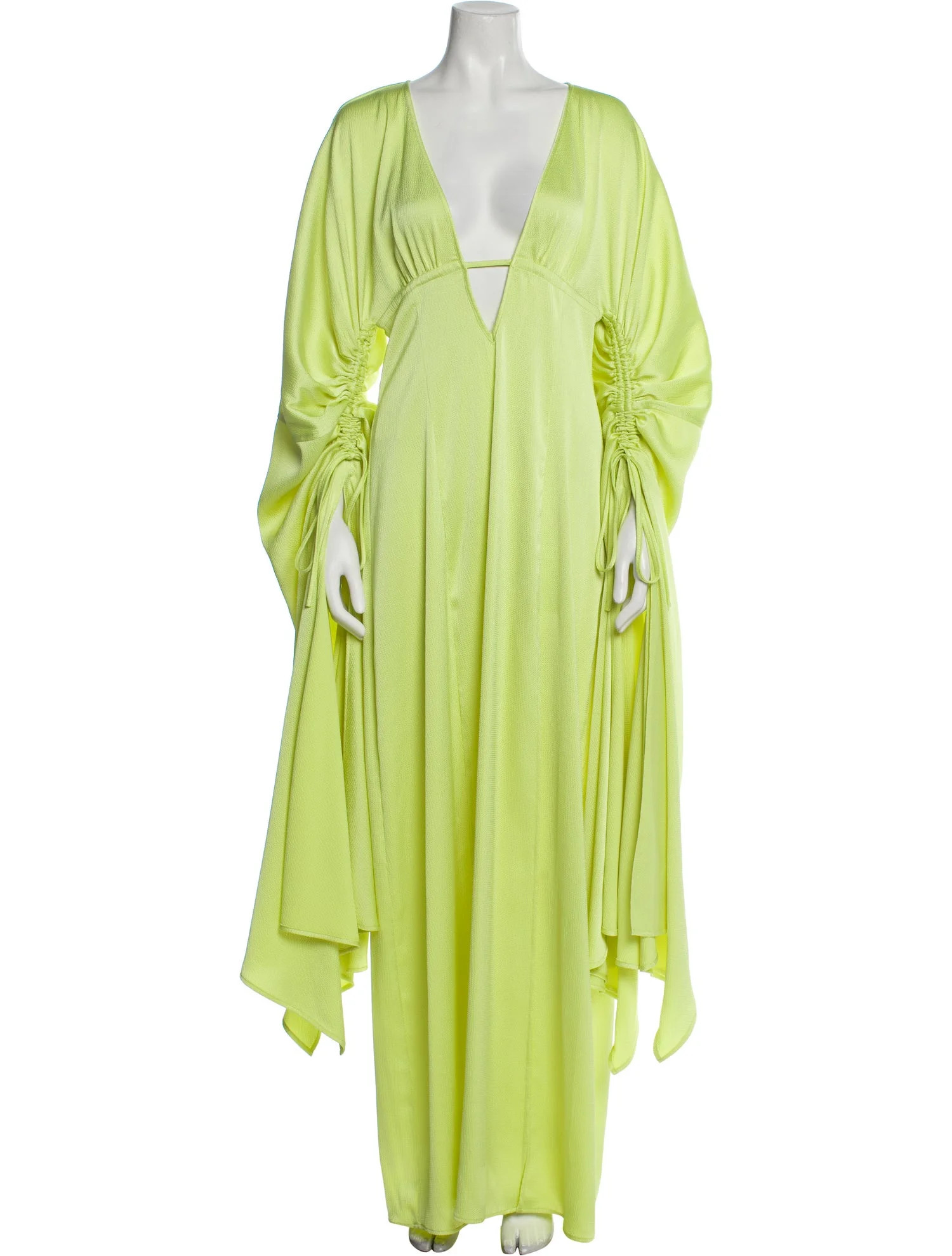 Plunge Neckline Long Dress | The RealReal