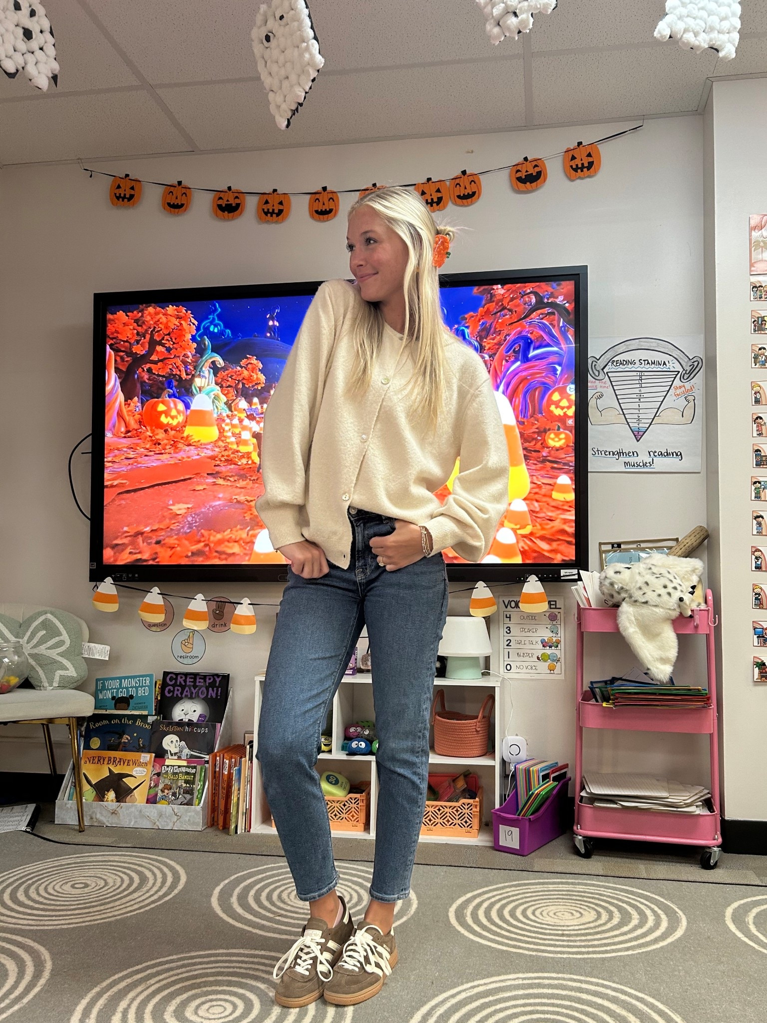 Loving this cozy Amazon sweater for a cute fall outfit. 🤎 

#LTKSeasonal #LTKHalloween