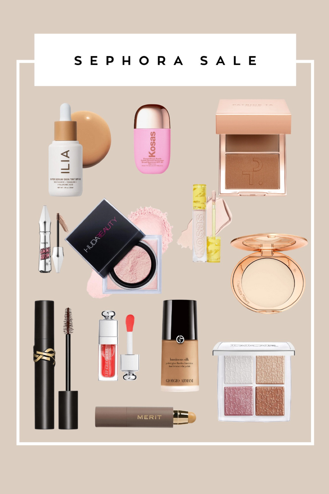 It’s the sephora savings event!!! Here’s a round up of my products that i use for my everyday makeup routine! #sephora #sephorasale #makeup 