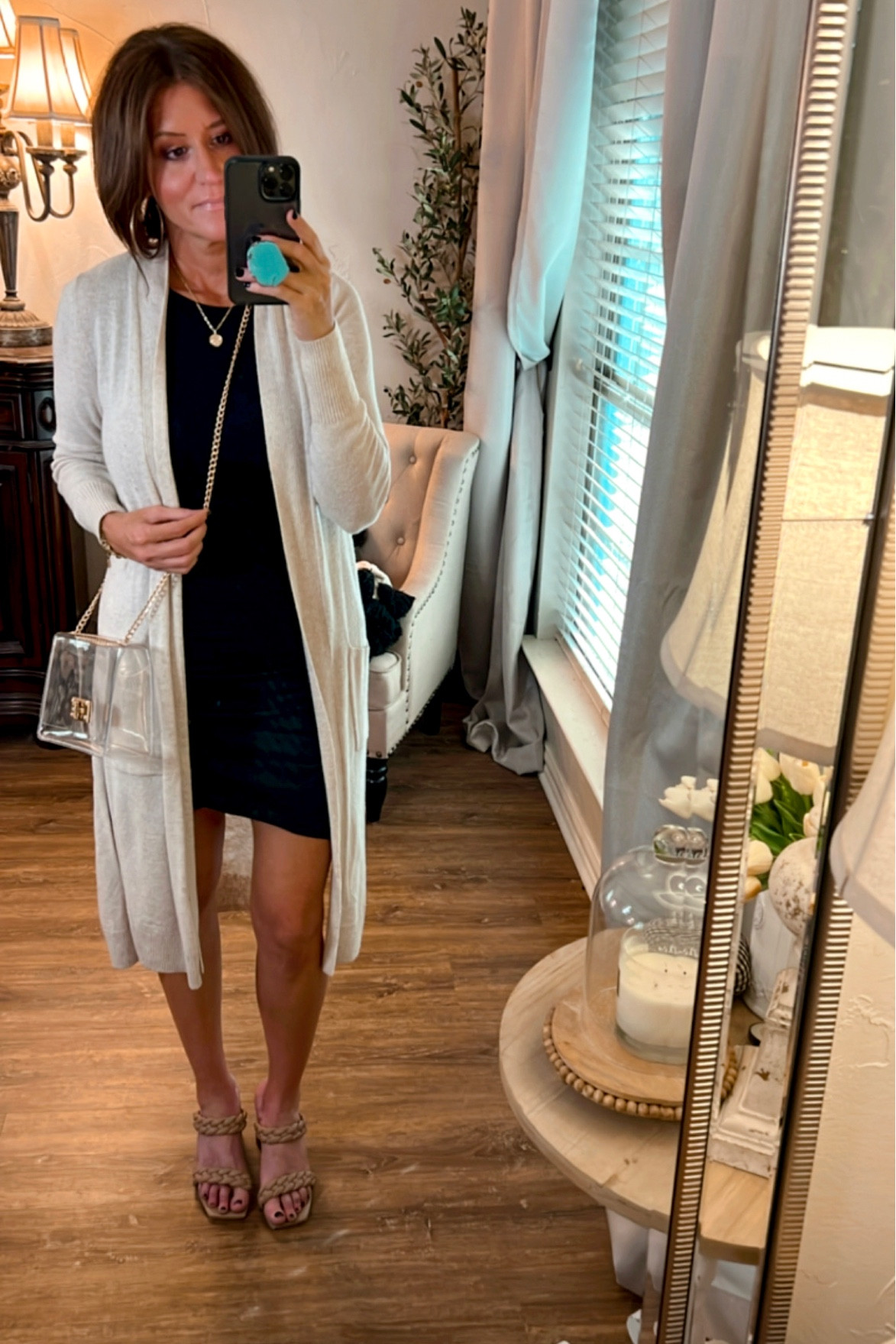 Amazon bodycon dress, wearing size small.  Cardigan is old from loft but will link similar ones.  

#LTKstyletip #LTKunder50 #LTKworkwear