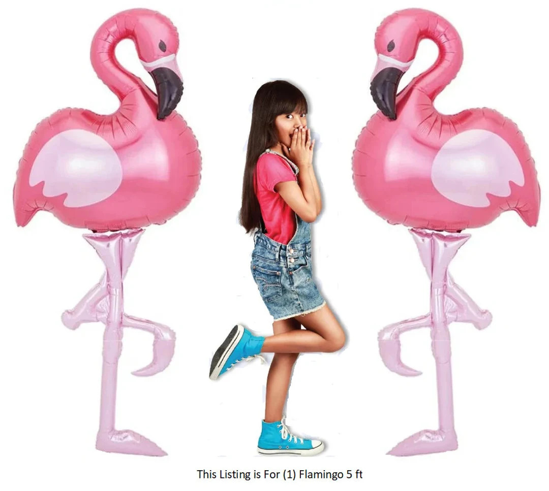 Flamingo Balloon, Jumbo 60" Special Delivery Flamingo Foil Balloon, Bridal Shower, Birthday, Baby... | Etsy (US)