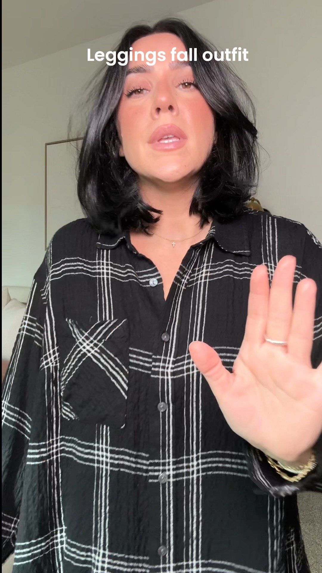 Easy fall outfit, leggings but elevates! Size L leggings, size 1X top! 

#LTKMidsize #LTKSeasonal #LTKHalloween