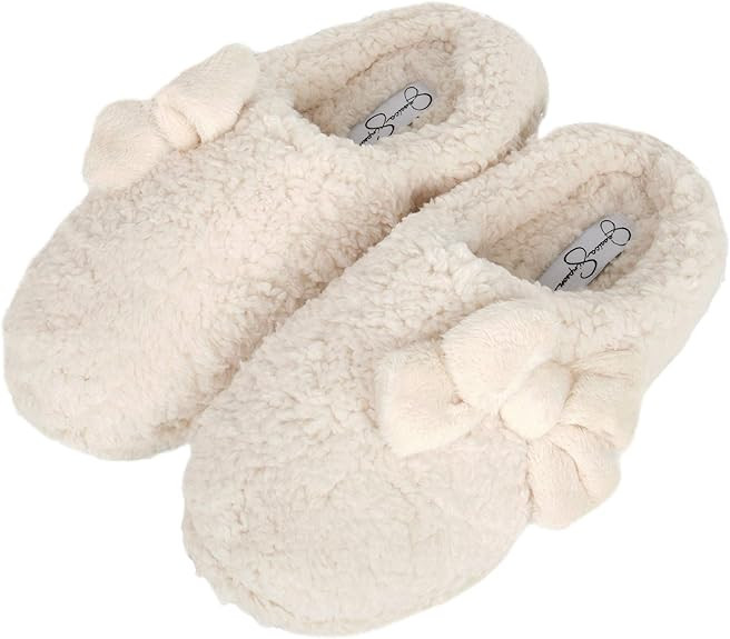 Jessica Simpson Plush Marshmallow Slide on House Slipper Clog With Memory Foam | Amazon (US)