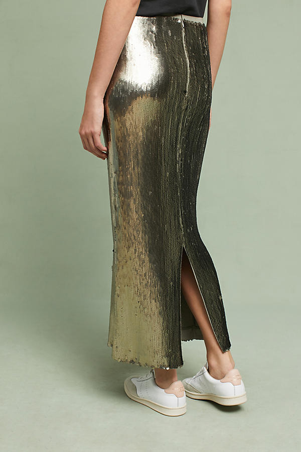 Sequin Maxi Skirt | Anthropologie (US)