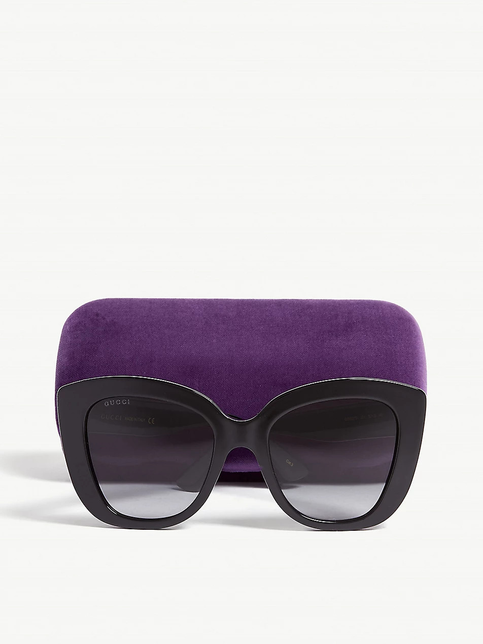 Gg0327s cat-eye frame sunglasses | Selfridges