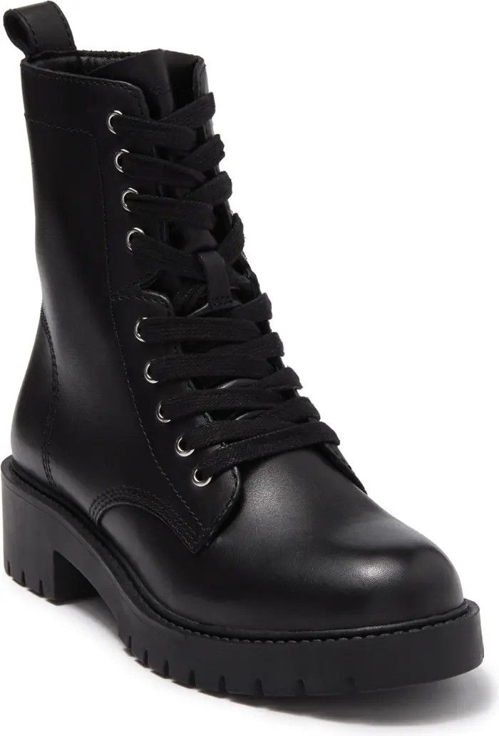 Steve Madden Checker Lug Sole Combat Boot | Nordstromrack | Nordstrom Rack