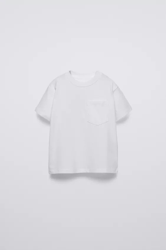 PLAIN POCKET T-SHIRT | Zara US