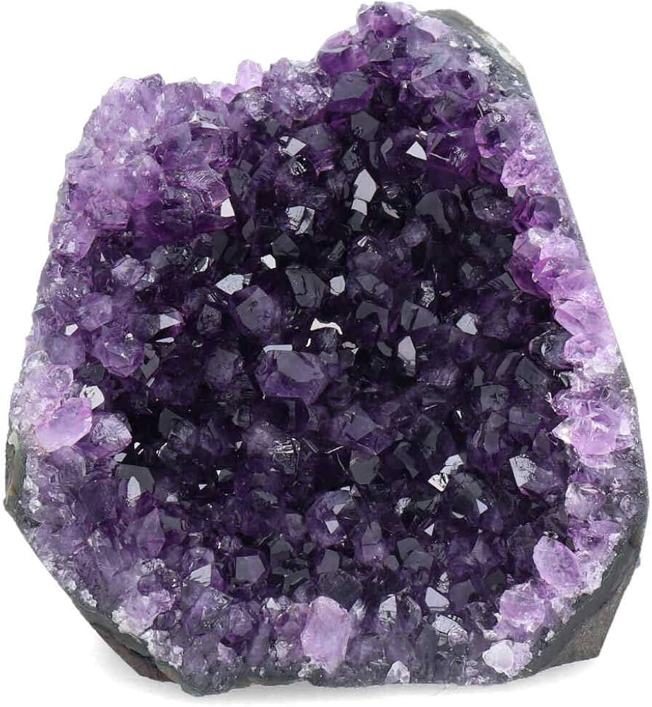 DEEP PURPLE PROJECT 1 Lb Quartz Crystal Cluster Raw Amethyst Stone Plus: GIFT WRAP BOX INCLUDED | Amazon (US)