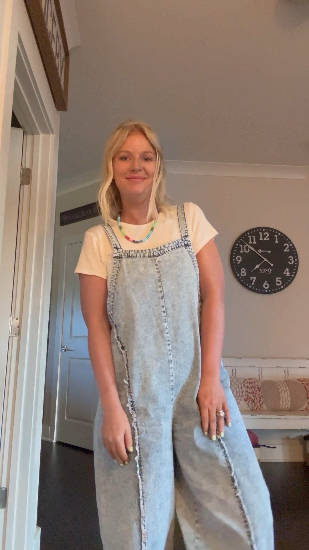 Denim comfy overalls jumpsuit 


#LTKFamily #LTKSaleAlert #LTKWorkwear