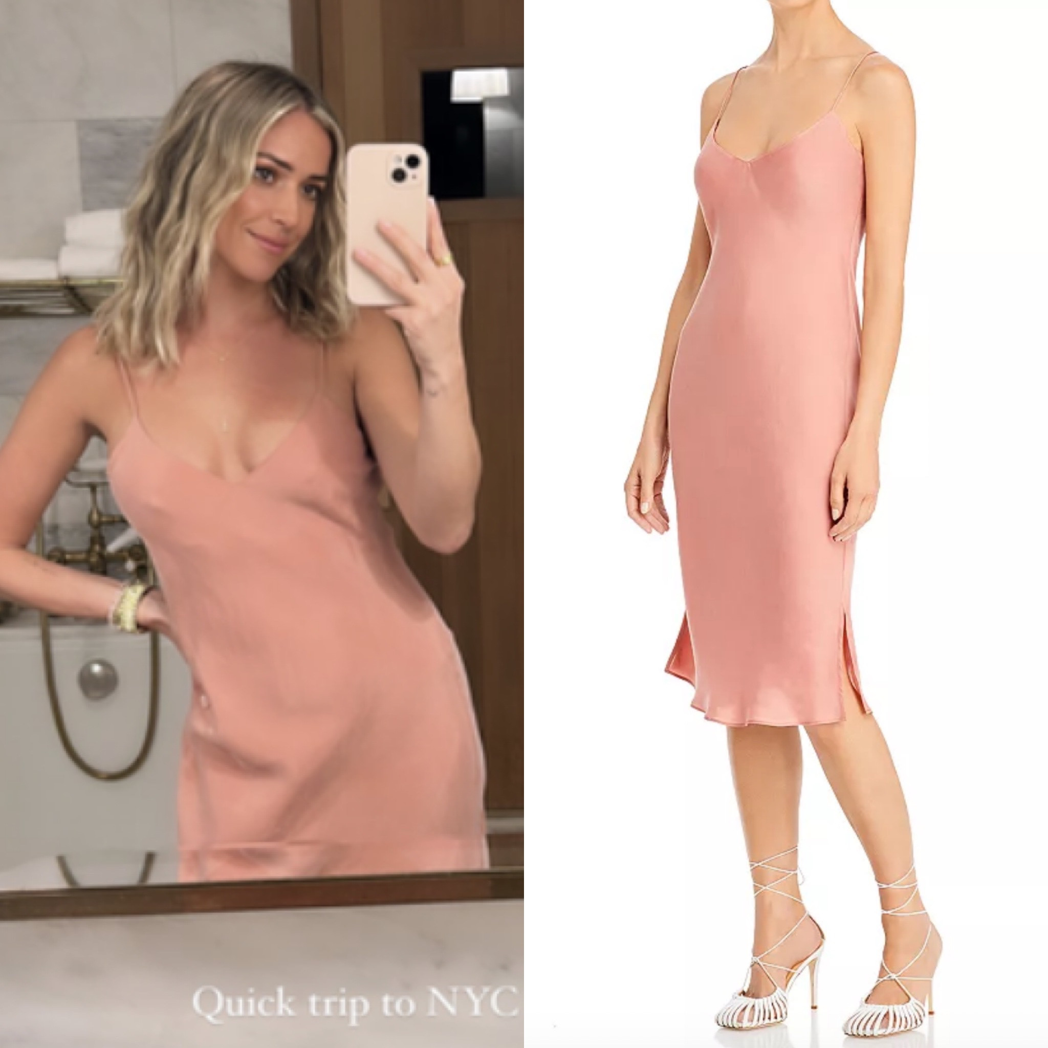 kristin cavallari pink dress Derby Dress