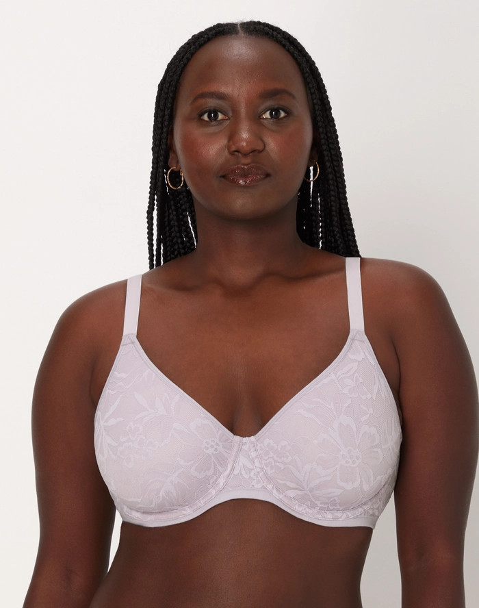 Bali Breathe Cotton Modal Lace Underwire Bra | Bali Bras