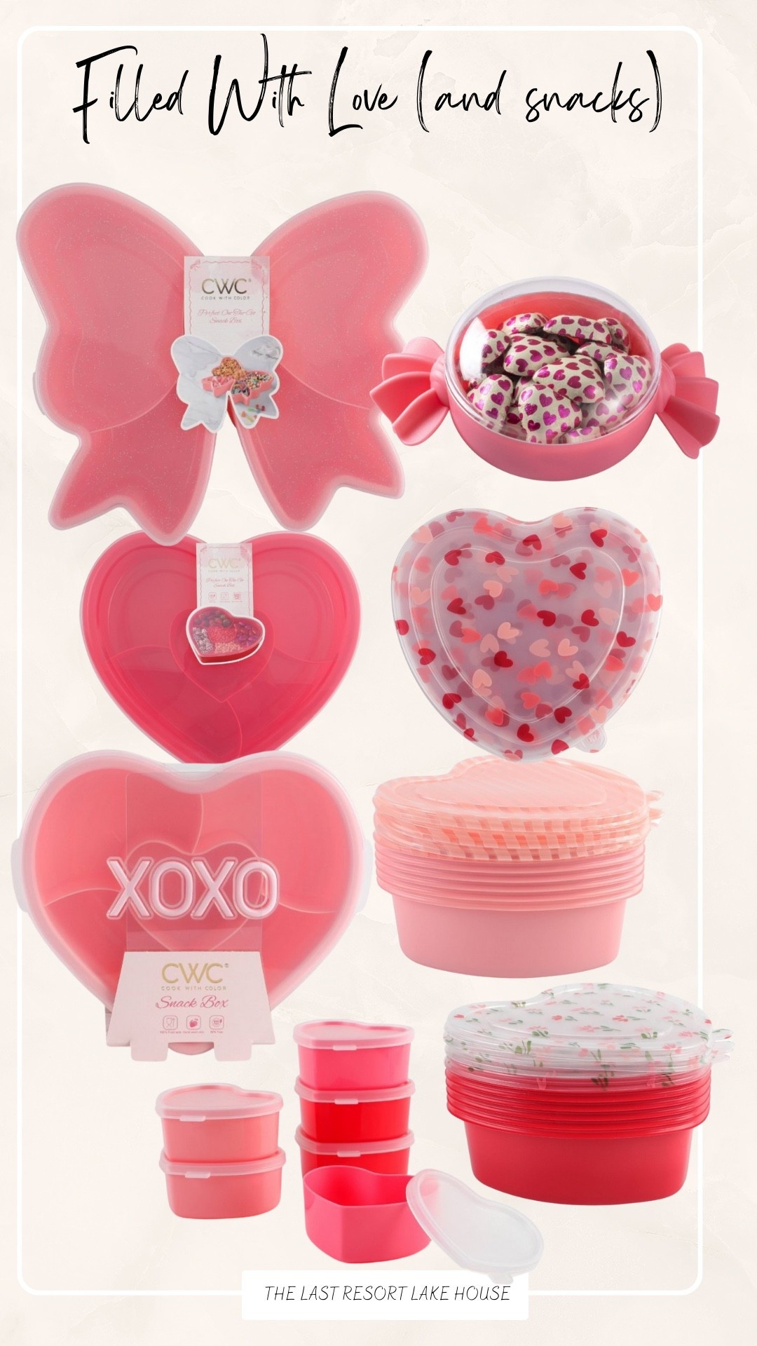 These are the cutest little snack containers and I can’t get over the hearts 💗
Perfect for Valentine treats, lunchboxes, road trips, or portioning snacks without the mess.

They stack easily, seal well, and make even the simplest snacks feel a little more fun.
Such a sweet idea for kids, grandkids, teachers… or honestly yourself 🥰

Everything linked here for easy shopping ✨

#LTKFindsUnder50 #LTKHome #LTKfoodie