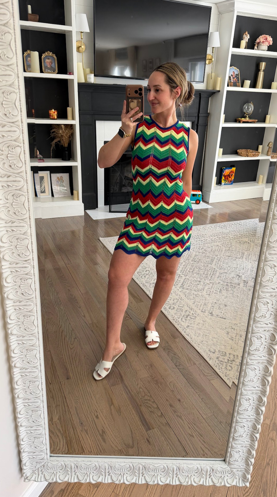 Get ready for the summer with this bright, colorful crocheted dress! 

 #LTKootd