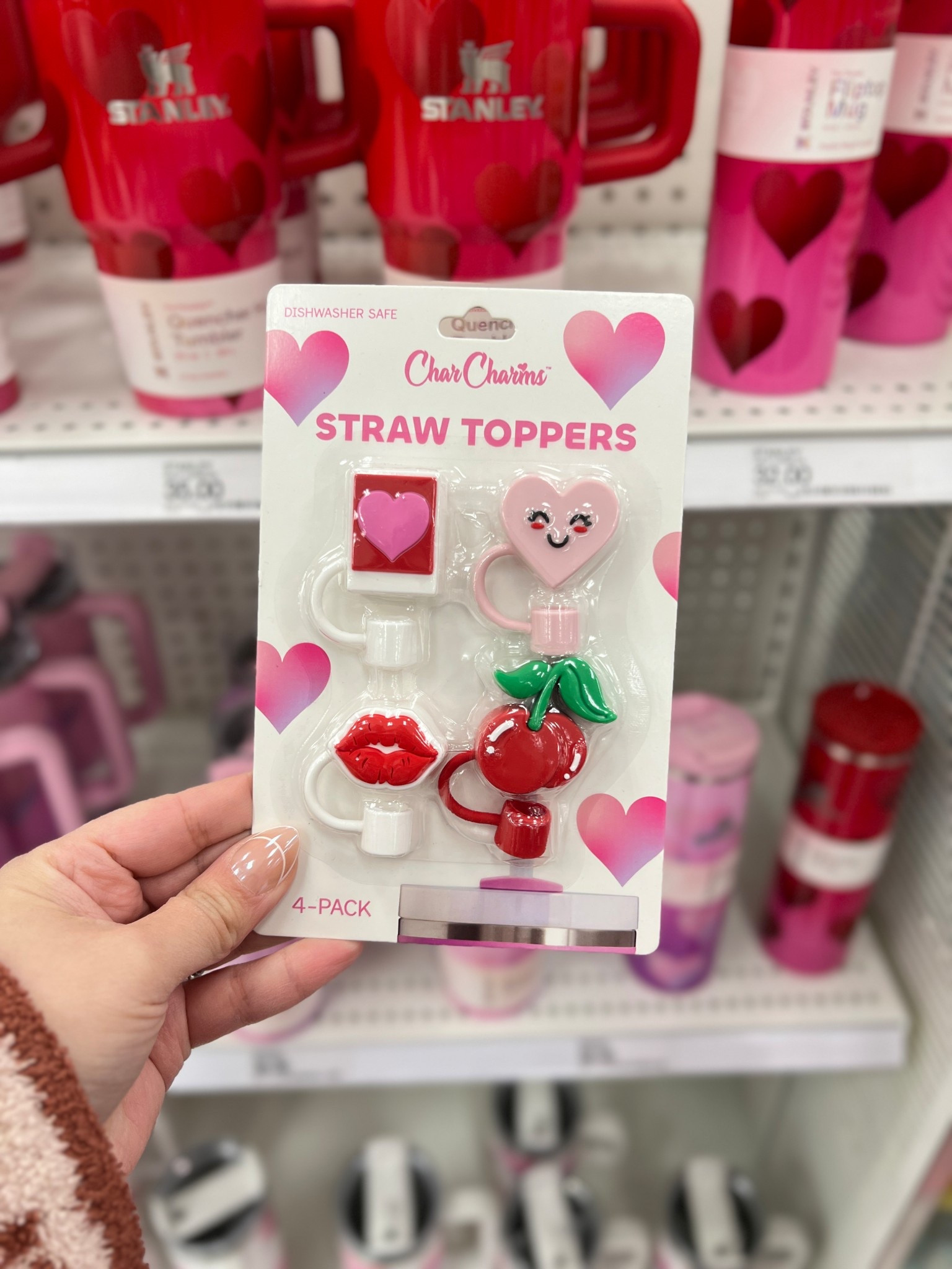 Charcharms valentines straw toppers 

#LTKSeasonal #LTKTravel #LTKmorningroutine