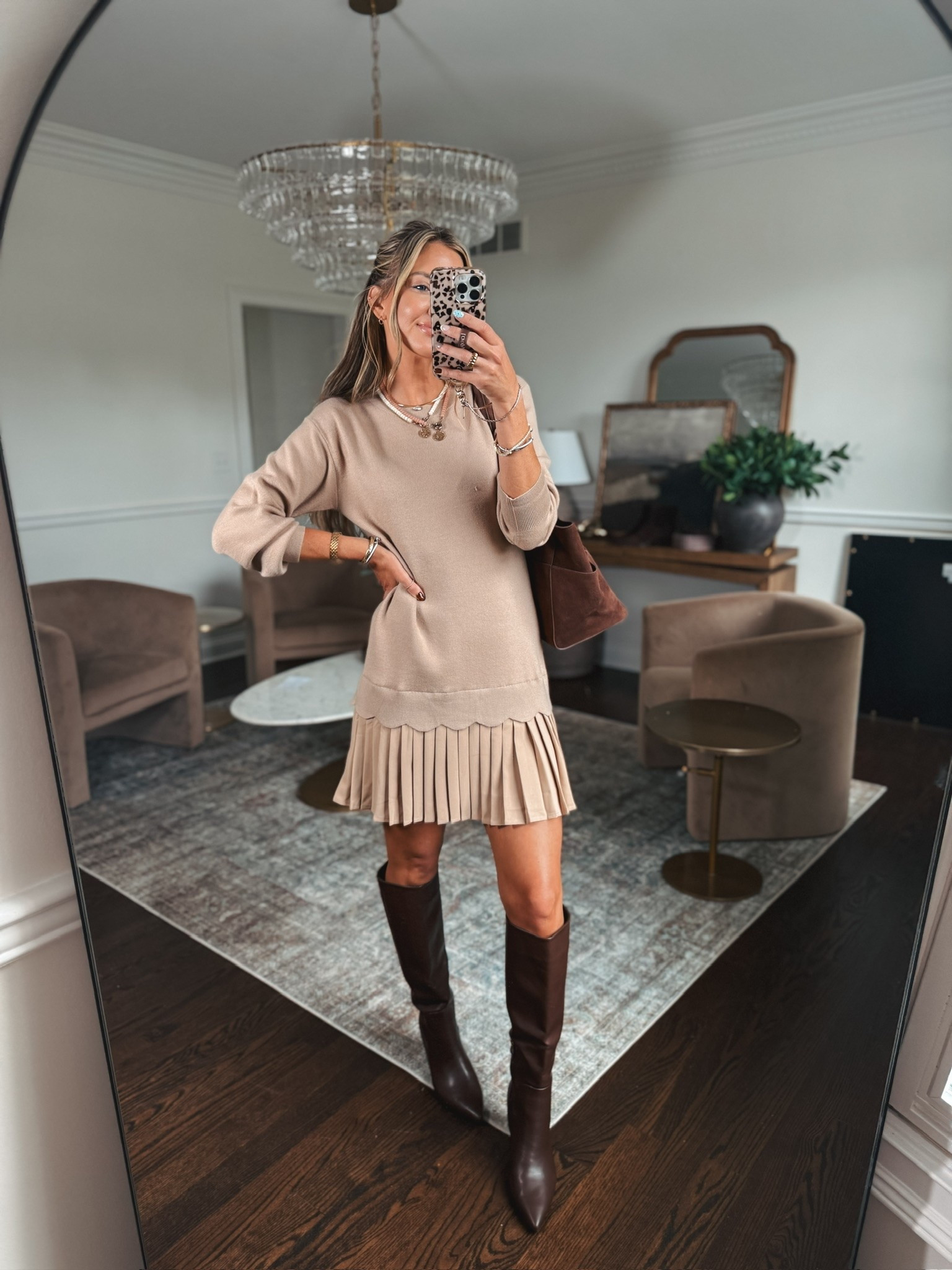 Fall officewear!! The perfect sweater dress for work! 🍁🤎🍂

#LTKgrwm #LTKmomlife #LTKootd