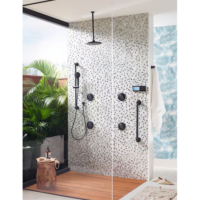 Moen  Smart Shower Matte Black 1-handle Shower Faucet | Lowe's