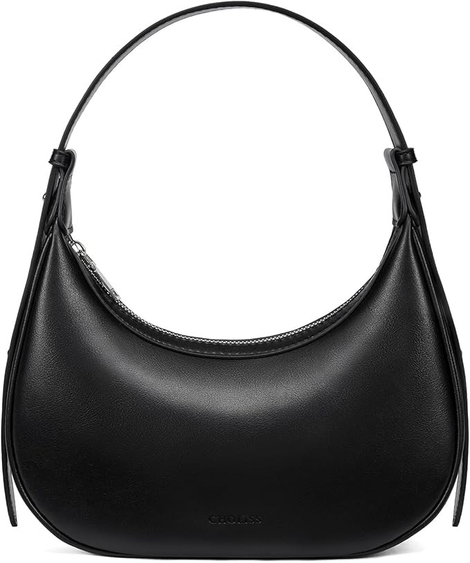 CHOLISS Shoulder Bag for Women RFID Vegan Leather Crescent Hobo Bag Clutch Underarm Purse Top-Han... | Amazon (US)