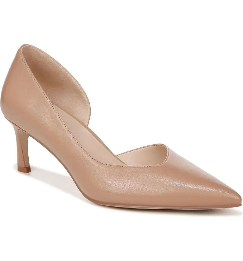 Faith Half d'Orsay Pointed Toe Pump (Women) | Nordstrom