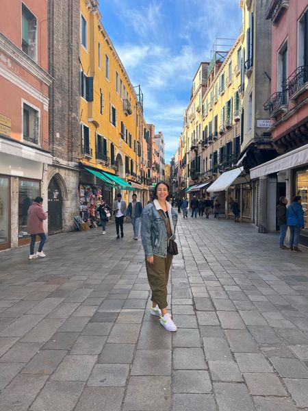 We have walked 27.6 miles so far and these shoes have been pretty dangggg comfy! Everything I’m wearing is true to size and you NEEEEED to dress as comfortable as possible to walk the city of Venice 

#LTKeurope #LTKunder100 #LTKstyletip