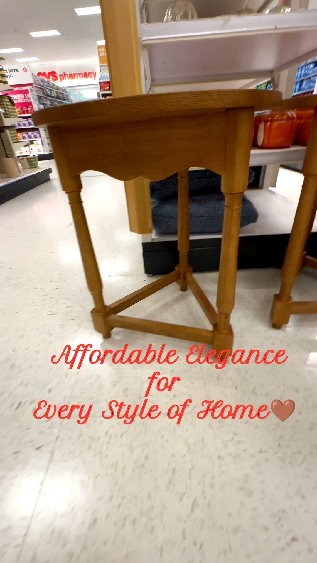 You’d never guess these side tables aren’t high-end designer pieces 👀✨

They’ve got that vintage charm, rich wood tones, iron material and textured bases that make them look straight out of a boutique catalog — without the boutique price tag. 

Affordable elegance for every style of home! 🤎

Keywords: affordable home decor, vintage side tables, high end look for less, textured furniture, rich wood tones
Hashtags: #HomeDecor #InteriorDesign #AffordableFurniture #VintageInspiredDecor #SideTableGoals


#LTKSaleAlert #LTKHome #LTKStyleTip