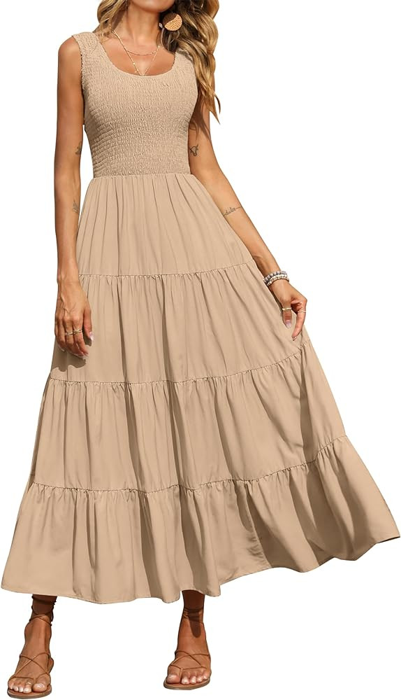 PRETTYGARDEN Women's 2025 Casual Spring Dress Amazon Vacation Dresses Resort Vacation Dresses Spring | Amazon (US)