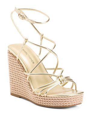 Zarah Heeled Wedge Platform Sandals | Women's Shoes | Marshalls | Marshalls