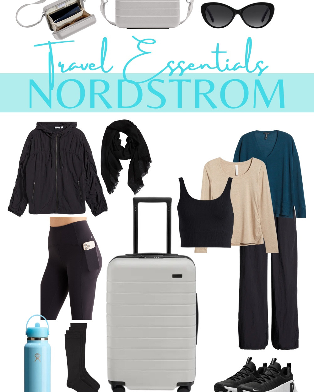 ✈️ TRAVEL ESSENTIALS: NSALE EDIT ✈️

Upgrading your travel game with smart picks from the #NordstromAnniversarySale!

🧶 Layer Up – Lightweight merino wool & cashmere to stay cozy without bulk.
👕 Moisture-Wicking Basics – Tees & sports bras = comfy travel MVPs.
🧦 Compression Socks – Must for long flights.
🧥 Pocket-Heavy Jackets – Perfect for safely stashing your passport, boarding pass, phone, AirPods and other important items while going through security.
👜 RFID Crossbody – Safe & hands-free.
🧳 Carry-On Luggage – Makes travel so much smoother.
💧 Reusable Water Bottle – Hydrate sustainably!

All linked for your next adventure. #LTKNSale #TravelStyle 

#LTKItBag #LTKTravel #LTKSaleAlert