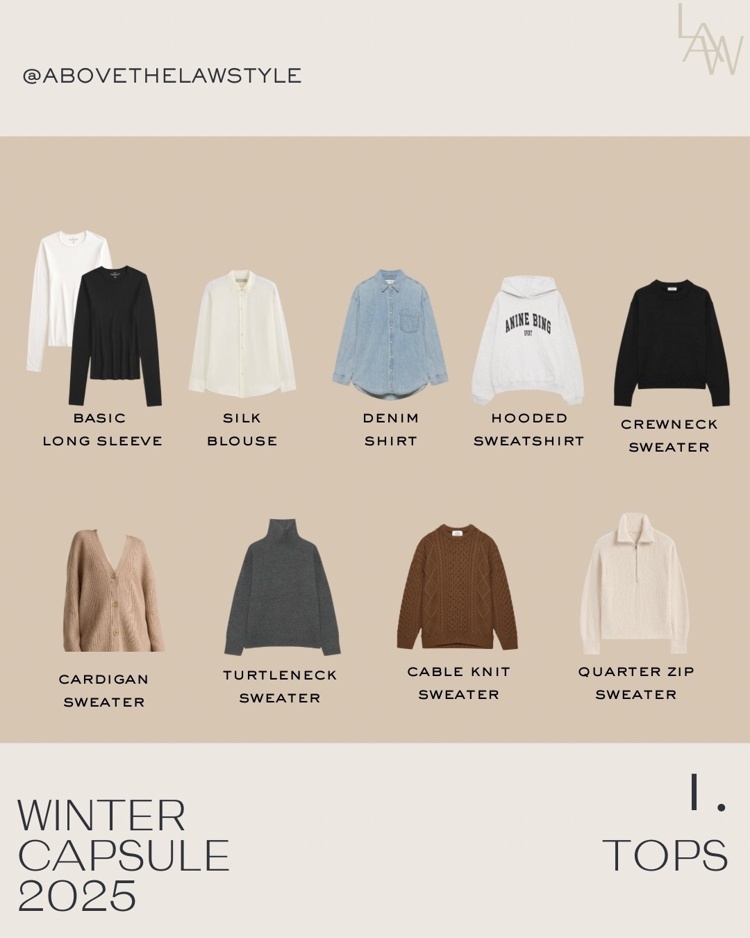Winter Capsule: Tops

#LTKFindsUnder50 #LTKStyleTip #LTKFindsUnder100