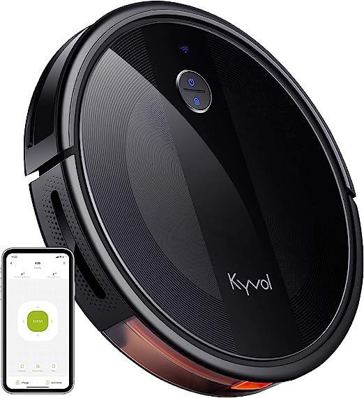 Kyvol Cybovac E20 Robot Vacuum Cleaner, 2000Pa Suction, 150 min Runtime, Boundary Strips Included... | Amazon (US)