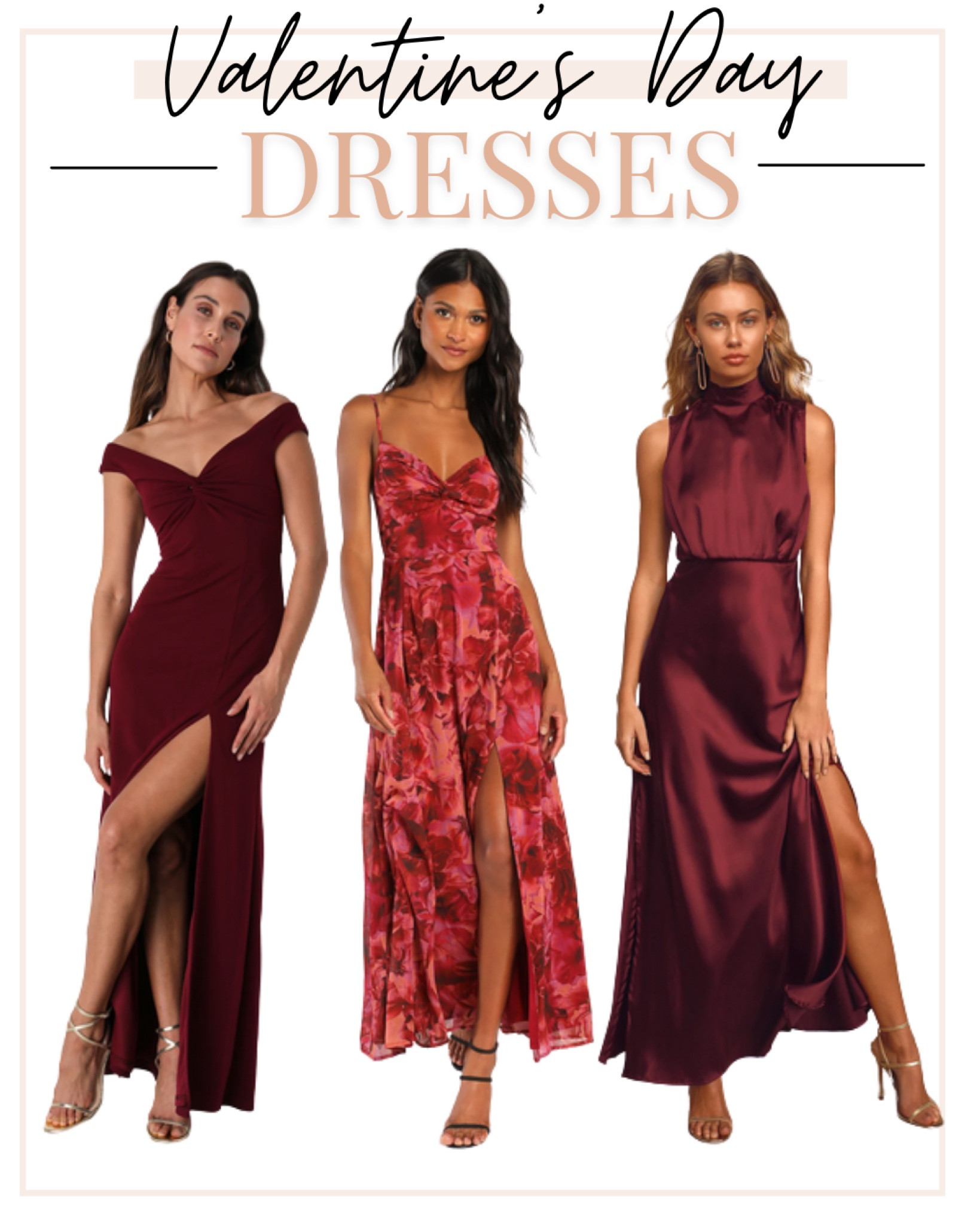 If you’re looking for a Valentine’s Day Outfit then check out these red Valentine’s Day dresses.

Red dress, burgundy dress, maxi dress, red dresses, valentines outfit

#LTKwedding #LTKSeasonal #LTKstyletip