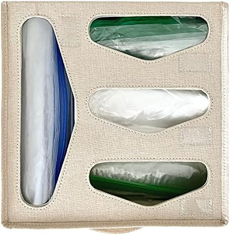 HappiBox Sandwich Bag Organizer Box - Drawer Organizer for Food Storage Bags - Compatible with Ziplo | Amazon (US)