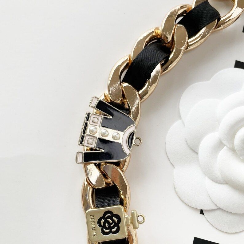 Fashion jewelry Luxury Handmade Necklace,Floewer pearl 5 Black Choker Necklace,vintage style Gift... | Etsy (US)