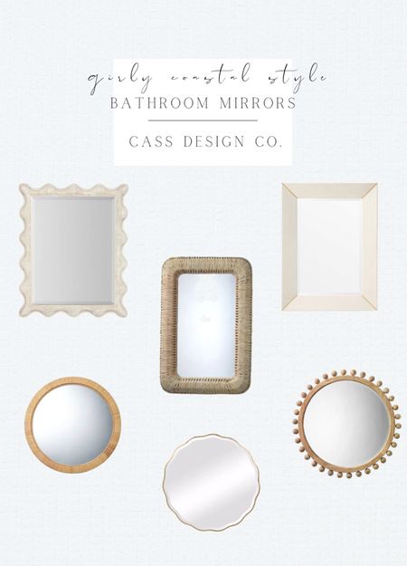 Bathroom mirror
Coastal home decor
Girls room decor

#LTKFind #LTKstyletip #LTKhome
