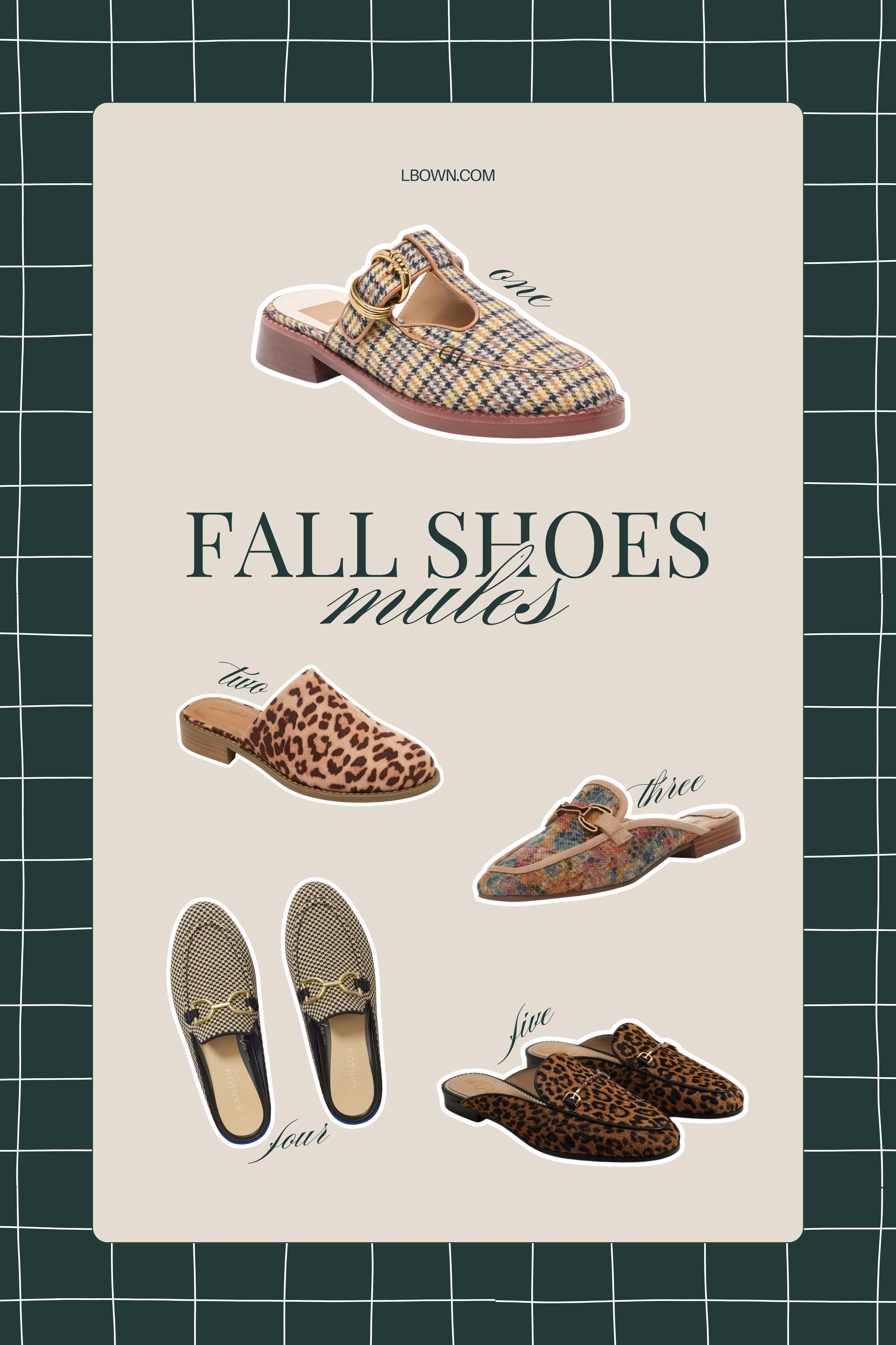 Fall Shoes: Mules  

 #LTKSeasonal #LTKShoeCrush