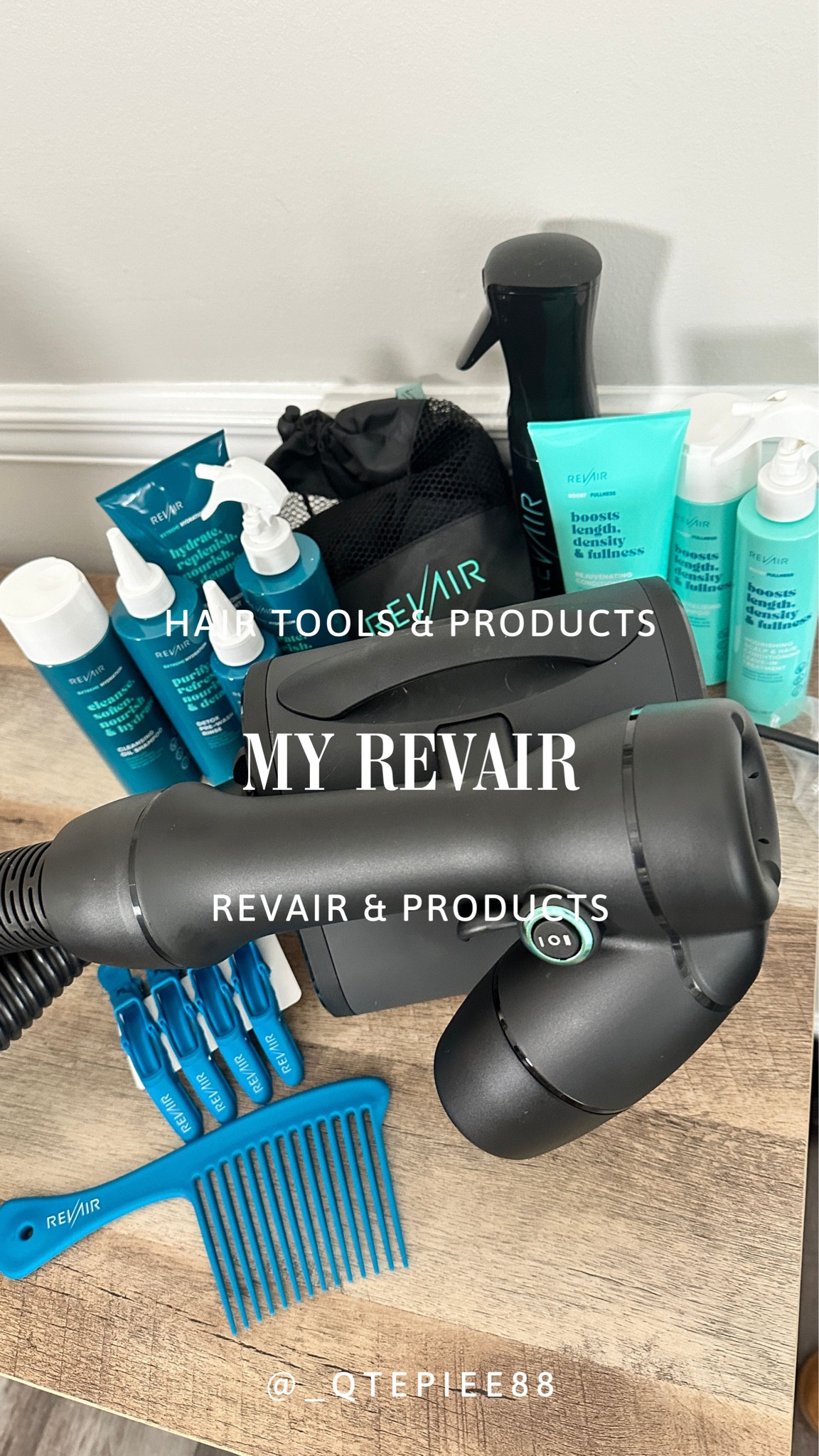 Try the Revolutionary Dryer that is unlike anything you have ever used, RevAir draws hair into the Wand, using the power of reverse-air suction to create tension that aligns and smooths each hair strand. This unique approach saves you time and effort, reducing your drying time by up to 70% while preserving hair’s strength, shine, color and overall health!

#LTKbeauty